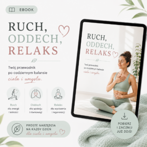 Ebook "Ruch. Oddech. Relaks." + karty pracy gratis