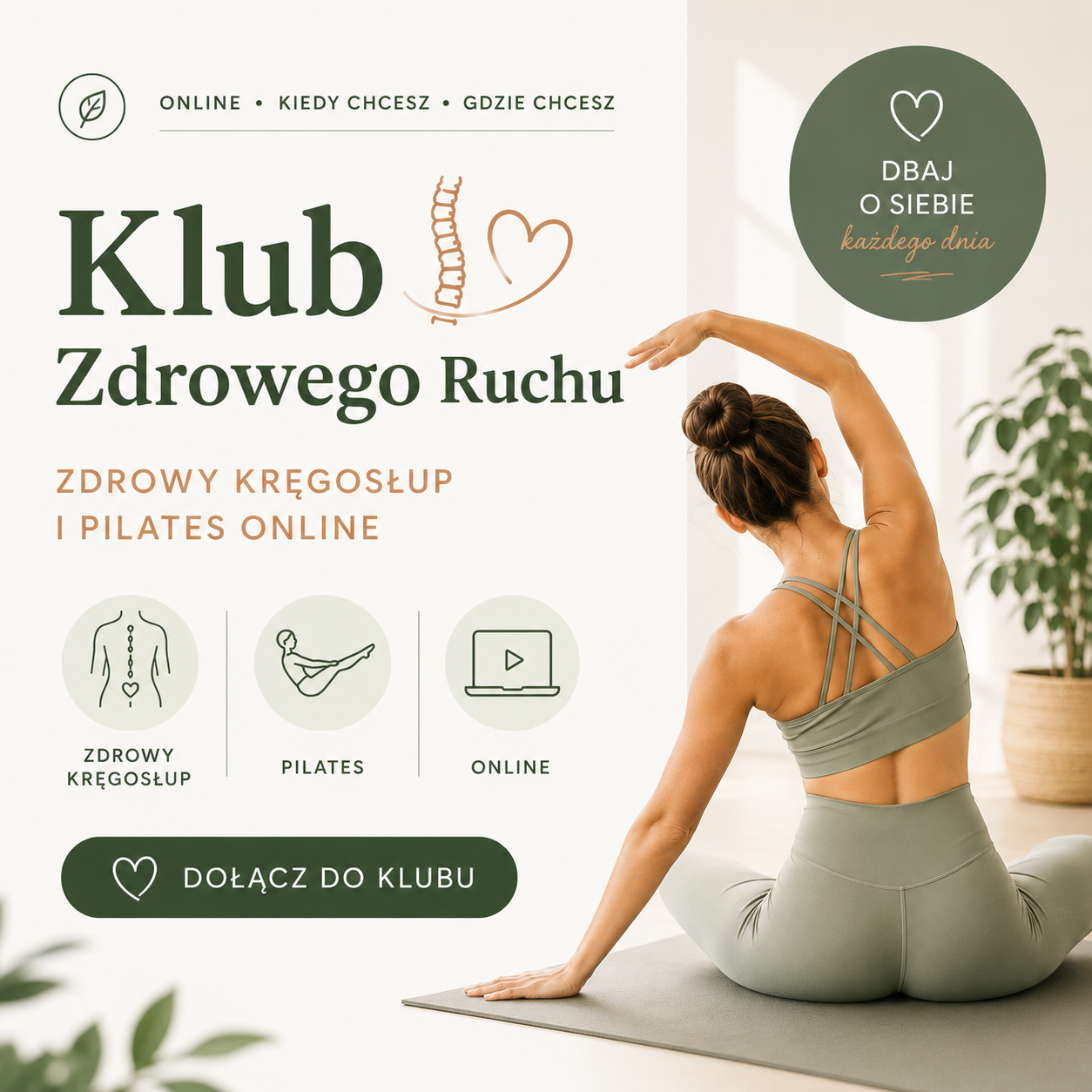 Klub Zdrowego Ruchu Online - subskrypcja na maj 2026