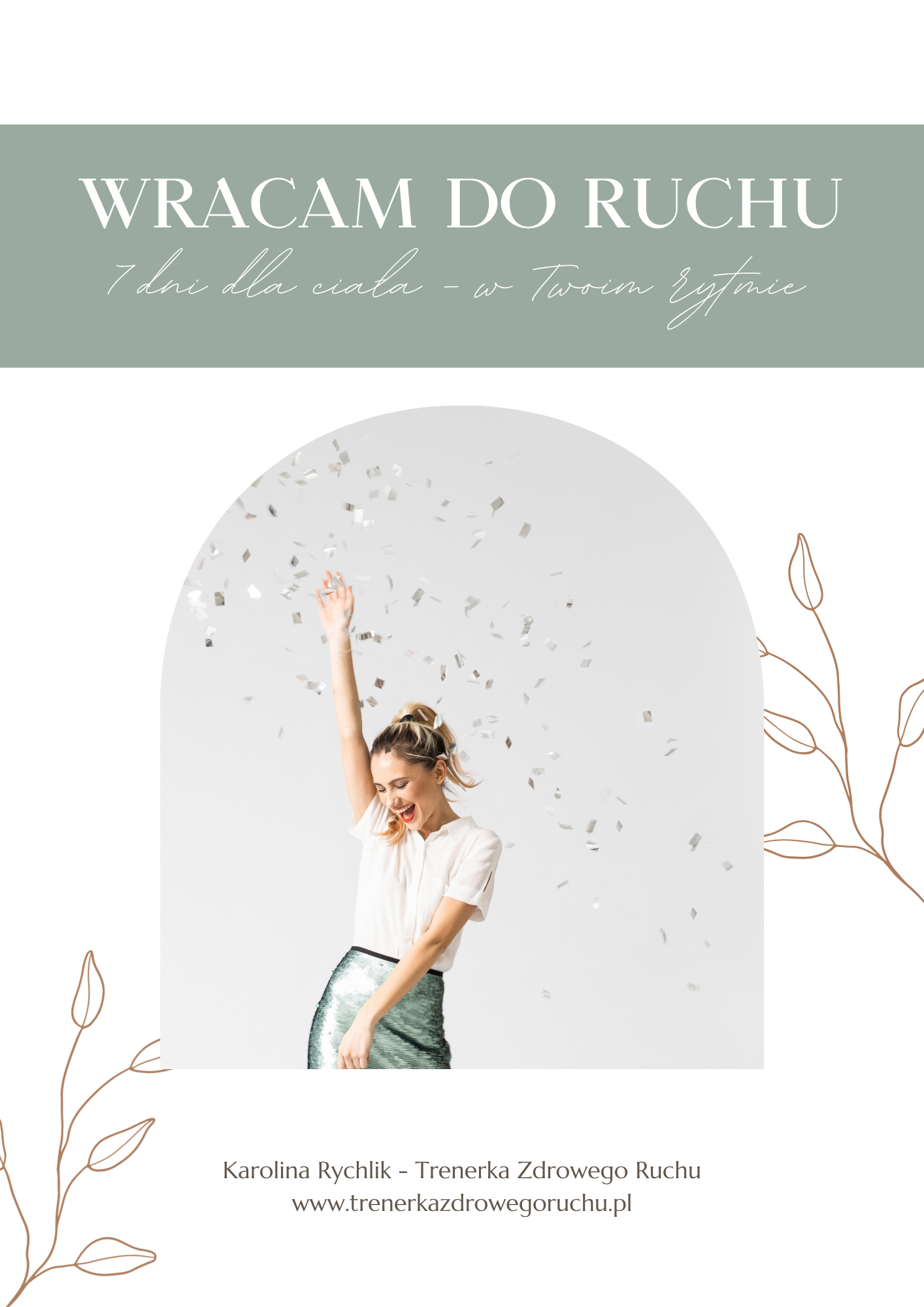 Wracam do ruchu - 7 dni dla ciała w Twoim rytmie -workbook/ Trenerka Zdrowego Ruchu